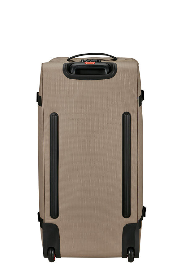 American Tourister Urban Track Duffle with Wheels Coated L  Beige/Orange