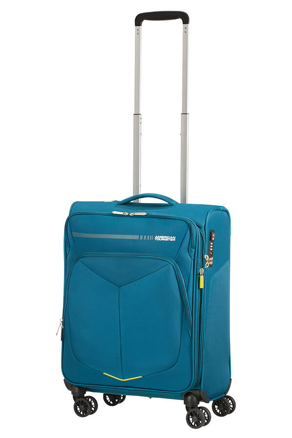 American Tourister Summerfunk Spinner Exp TSA 55cm  Teal