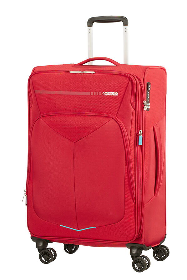 American Tourister Summerfunk Spinner Exp TSA 67cm  Red