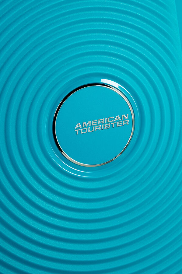 American Tourister Soundbox Spinner uitbreidbaar 55cm Summer Blue