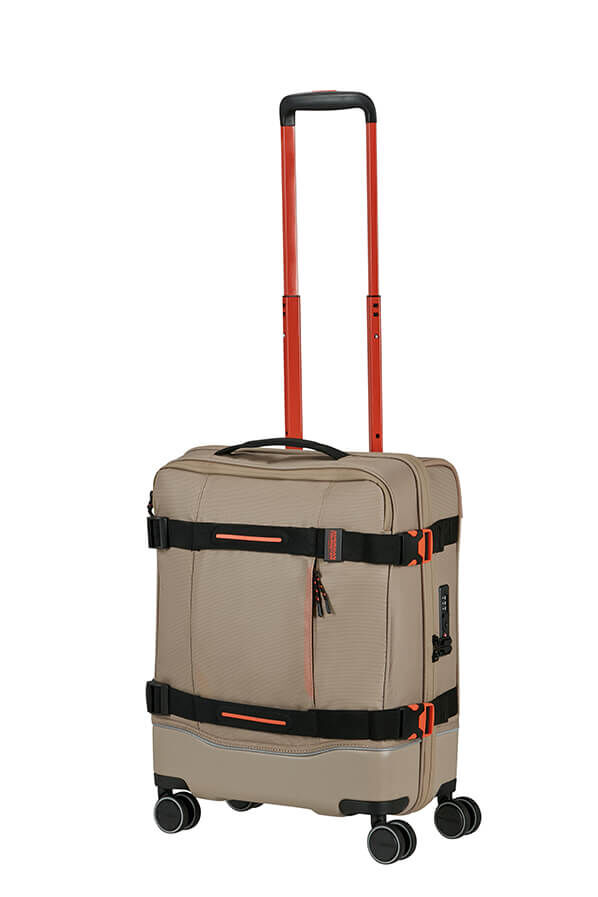 American Tourister Urban Track Spinner S TSA Coated 55cm  Beige/Orange
