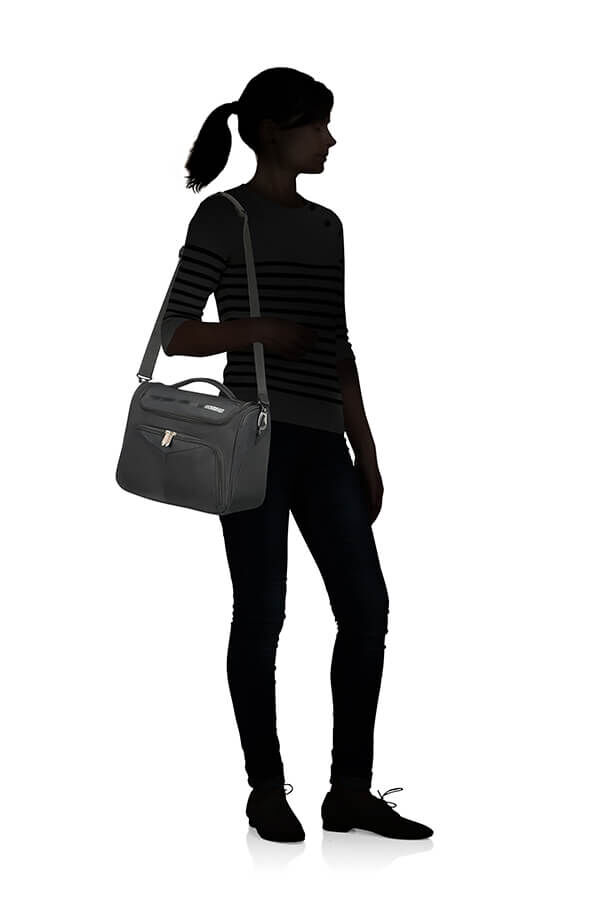 American Tourister Summerfunk Beauty Case  Black