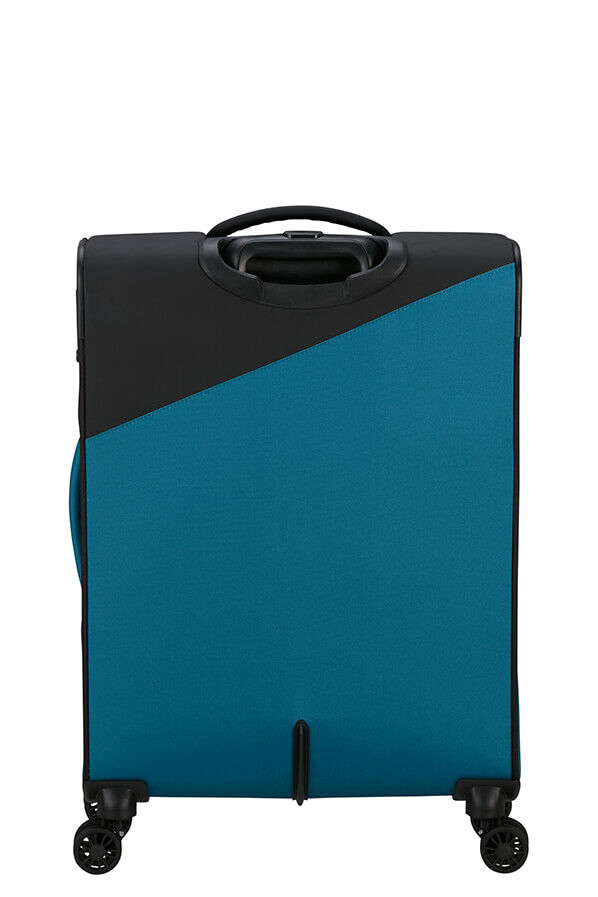 American Tourister Daring Dash Spinner Expandable TSA M  Black/Blue