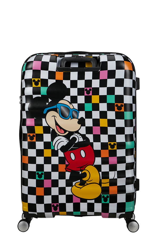 American Tourister Disney Wavebreaker Spinner TSA Disney Fl 77cm  Mickey Check