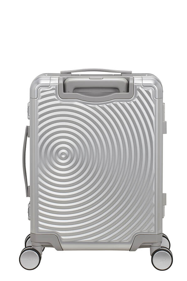 American Tourister Soundbox Alu Spinner TSA 55cm  Argent