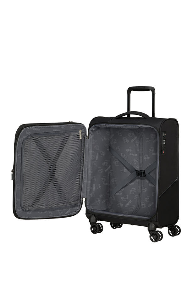 American Tourister SummerRide Spinner S EXP TSA 55cm Zwart