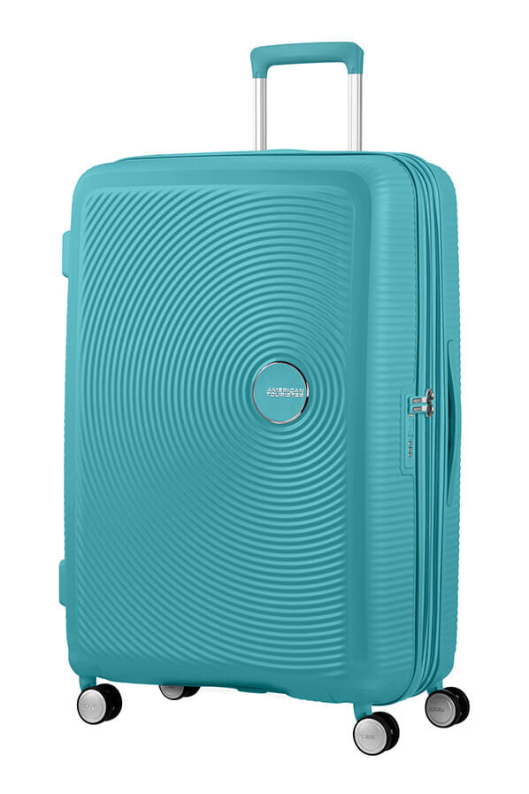 American Tourister Soundbox Spinner Expandable 77cm  Turquoise Tonic