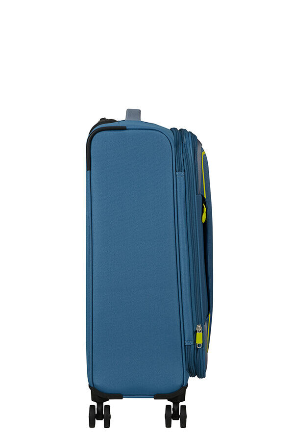 American Tourister Pulsonic Spinner Expandable 68 cm  Coronet Blue