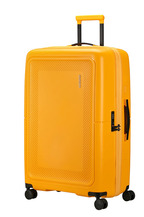 American Tourister DashPop Spinner Expandable TSA 77cm Jaune or