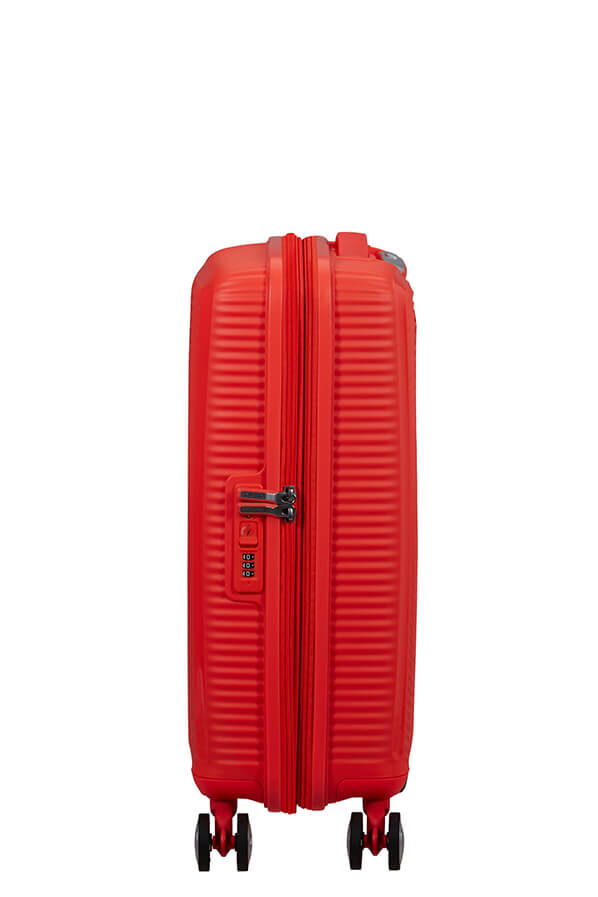 American Tourister SoundBox Spinner TSA Expandable 55cm  Neon Orange