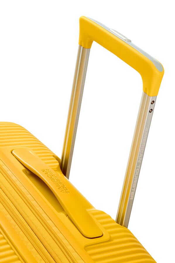 American Tourister Soundbox Spinner 55  Golden Yellow