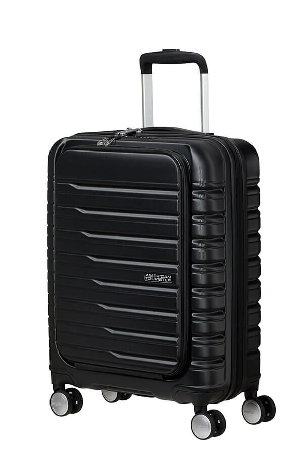 American Tourister Flashline SPIN. 55/20 FRONTLOADER  Shadow Black