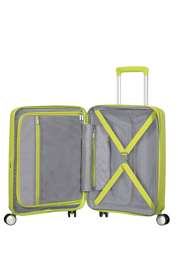 American Tourister Soundbox Spinner uitbreidbaar 55cm Tropical Lime