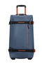 American Tourister Urban Track Duffle with Wheels Coated M  Navy/Orange