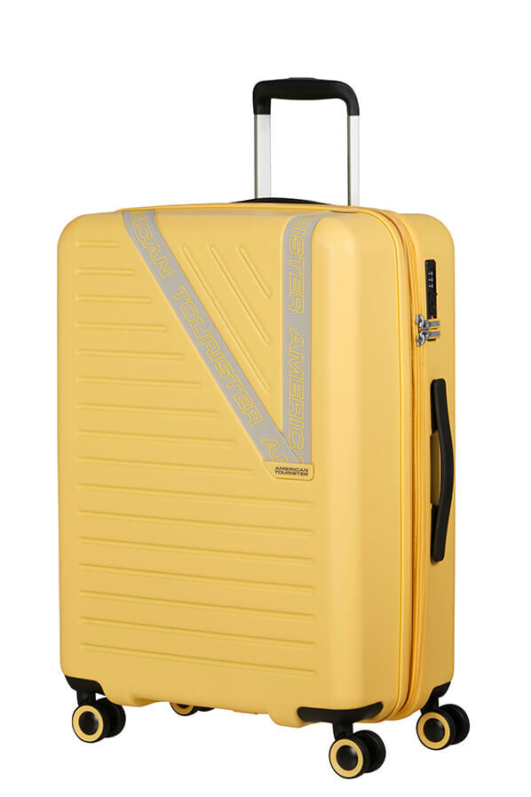 American Tourister Dynabelt Spinner EXP TSA 66cm  Jaune soleil