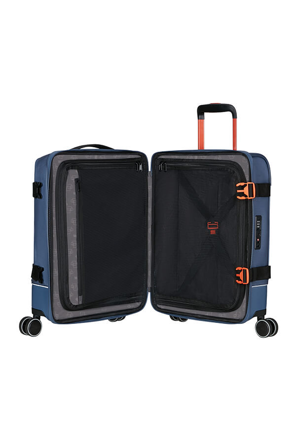 American Tourister Urban Track Spinner S TSA Coated 55cm  Navy/Orange
