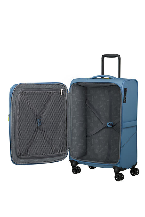 SummerRide Bagage moyen s&eacute;jour | American Tourister SummerRide Spinner M EXP TSA SP 69cm  Coronet Blue