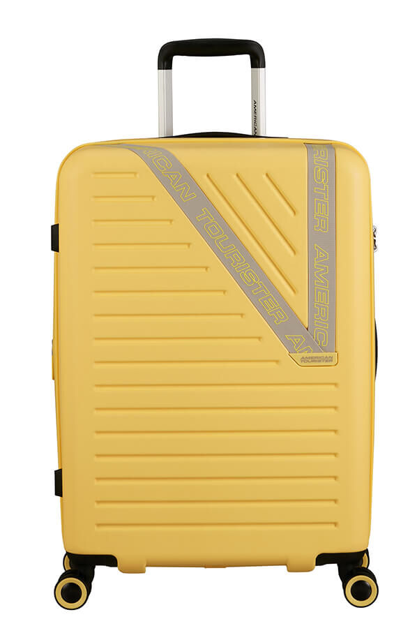 American Tourister Dynabelt Spinner EXP TSA 66cm  Jaune soleil