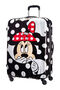 American Tourister Disney 4-wheel Spinner 75cm large suitcase Minnie Dots