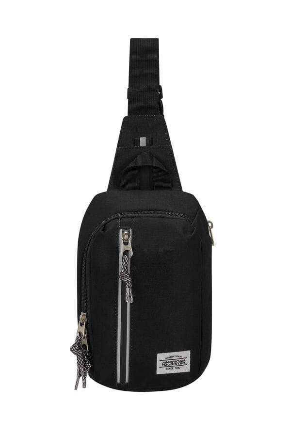 American Tourister Brightup Sling Bag Zip  Noir
