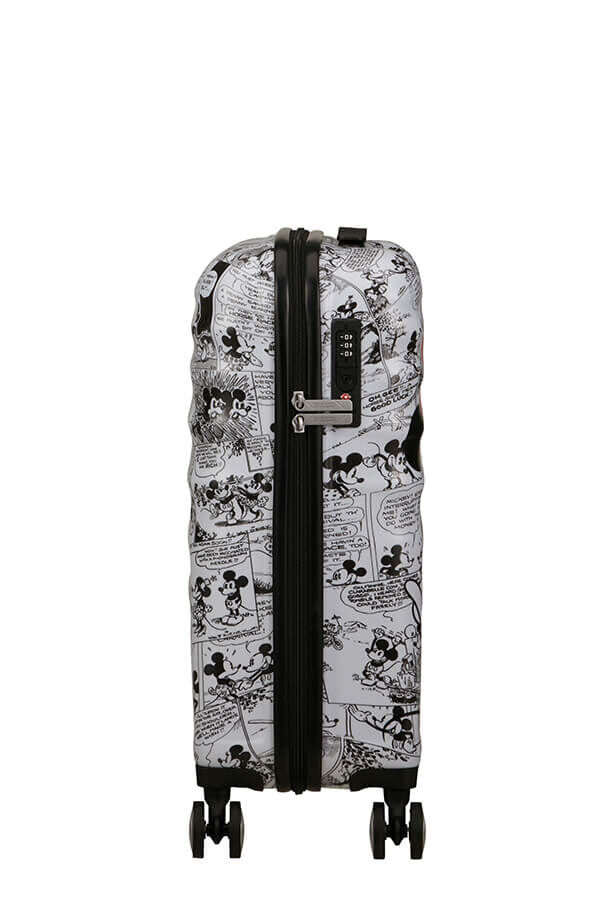 American Tourister Disney Wavebreaker Spinner TSA Disney Fl 55cm  Minnie Comics White
