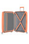 SoundBox Bagage moyen s&eacute;jour | American Tourister Soundbox Spinner TSA Expandable 67cm  Cantaloupe