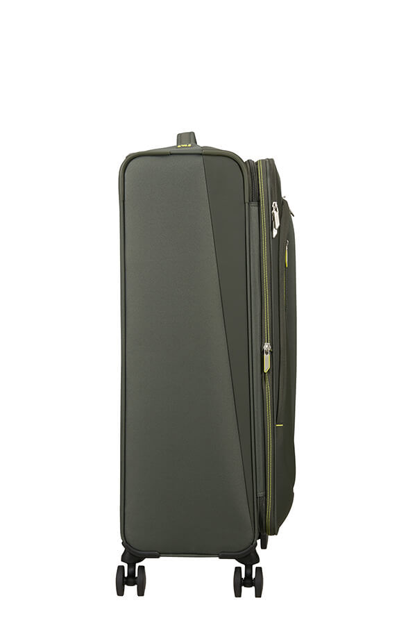 American Tourister Wanderlite Spinner EXP TSA L  Dark Khaki