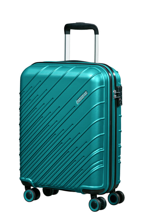 American Tourister Speedstar Spinner 55/20 Tsa  Deep Turquoise