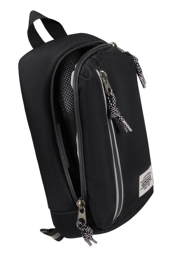 American Tourister Brightup Sling Bag Zip  Noir