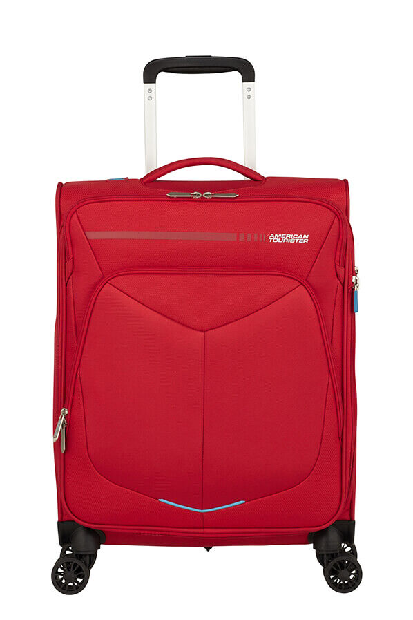 American Tourister Summerfunk Spinner Exp TSA 55cm  Rouge