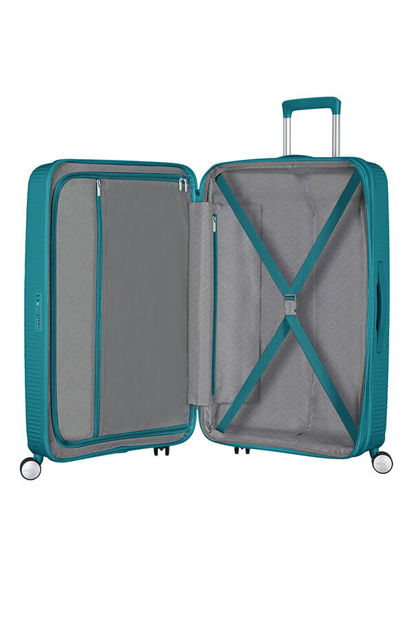 American Tourister Soundbox Spinner Expandable 67cm  Jade Green