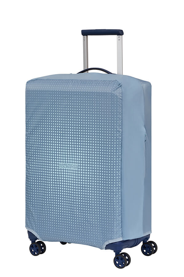 American Tourister American Tourist. Ta Foldable Luggage Cover M  Stone Blue/Blue