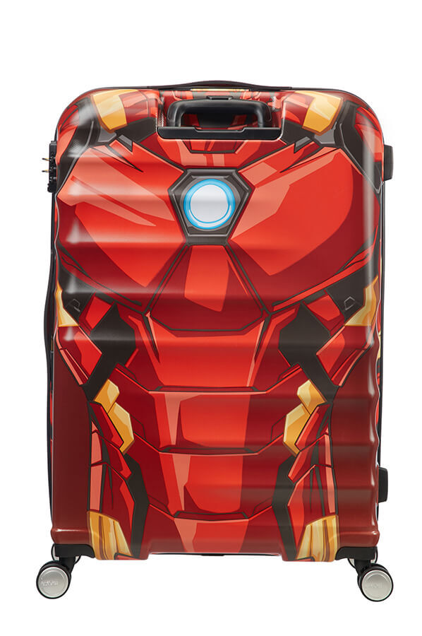 American Tourister Wavebreaker Disney Spinner 77cm  Iron Man Close-Up