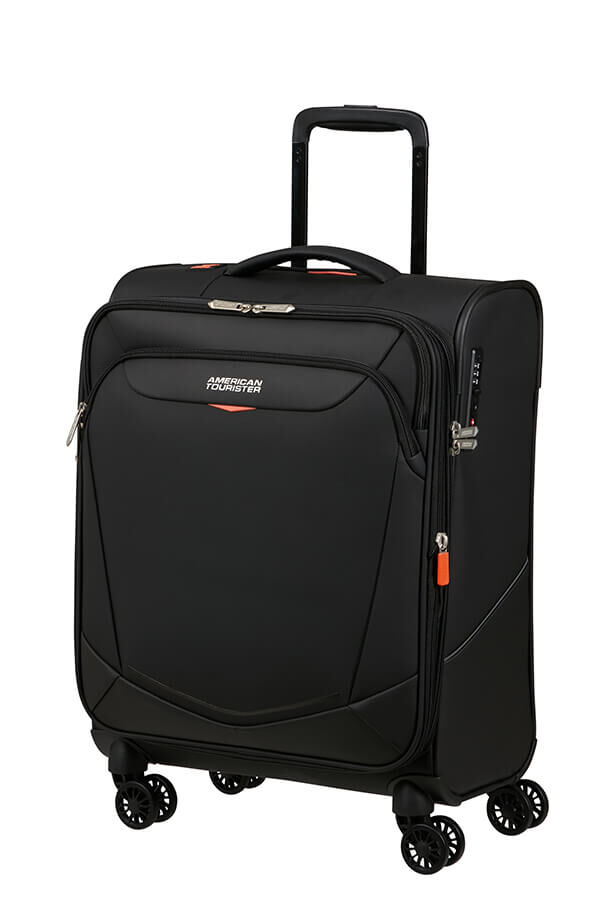 American Tourister SummerRide Spinner S EXP TSA SP 55cm  Zwart