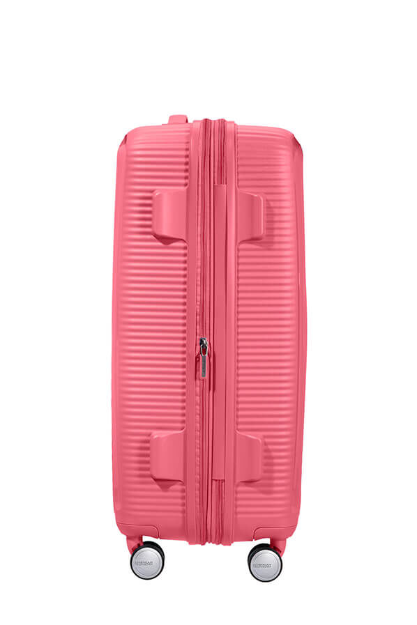 American Tourister Soundbox Spinner Expandable 67cm  Sun Kissed Coral