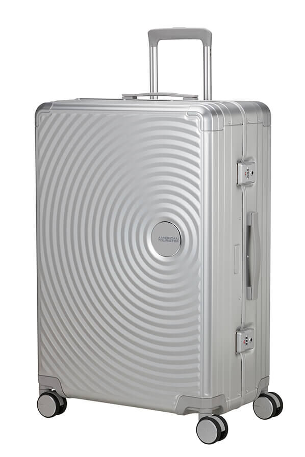 American Tourister Soundbox Alu Spinner TSA 77cm  Argent