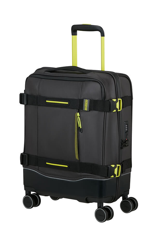 American Tourister Urban Track Spinner S TSA Coated 55cm  Black/Lime