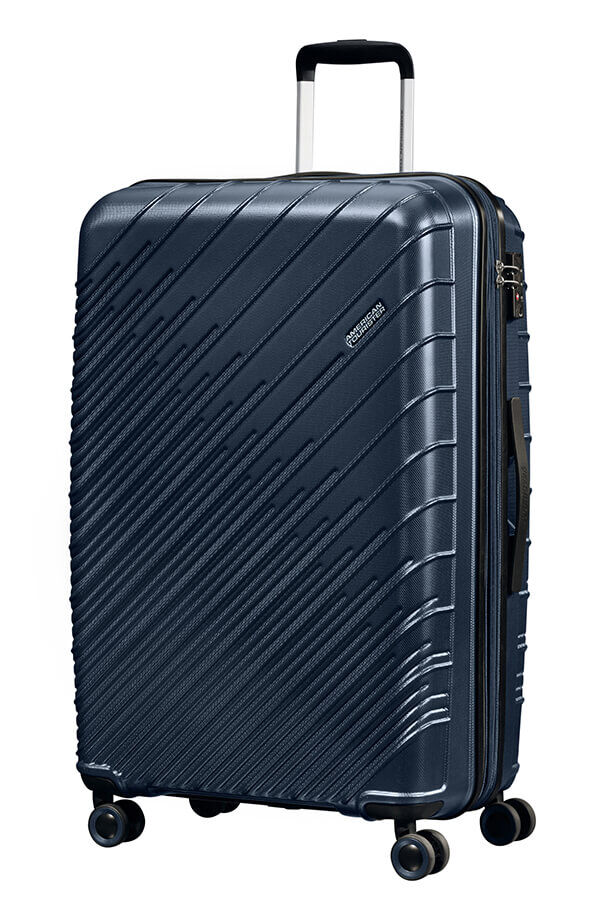 American Tourister Speedstar Spinner 77/28 Exp Tsa  Atlantic Blue