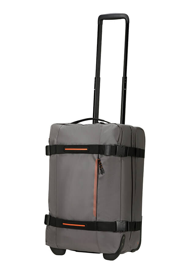American Tourister Urban Track Duffle with Wheels S  Gris fonc&eacute;
