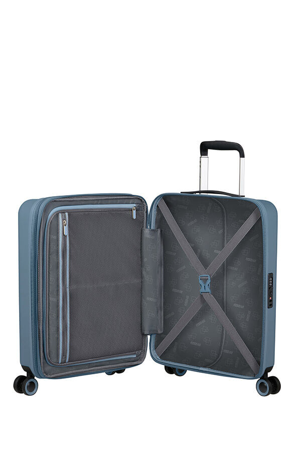 American Tourister Dynabelt Spinner EXP TSA 55cm  Rainstorm Blue