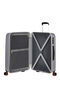 American Tourister Geopop Spinner 67/24 Tsa. 67cm  Argent métal
