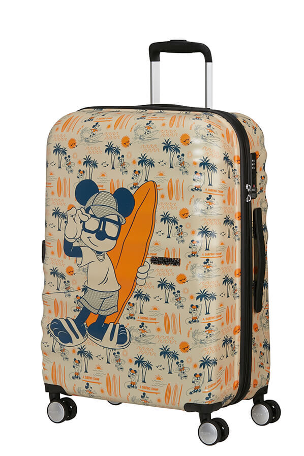 American Tourister Disney Wavebreaker Spinner TSA Disney Fl 67cm  Mickey Super Surfer