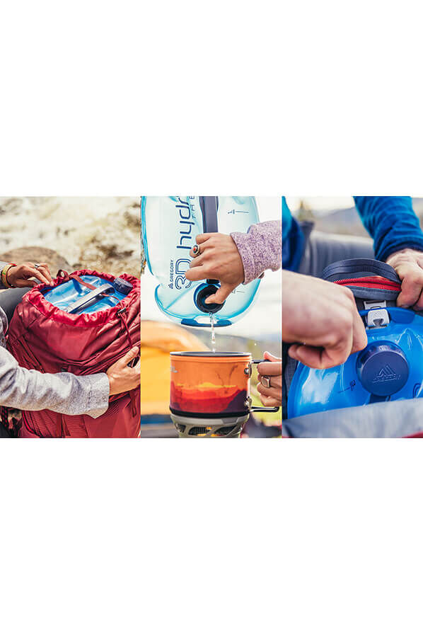 Gregory Hydration Accessory 3D Hydro Trek 3L  Optic Blue Gregory Hydration Accessory 3D Hydro Trek 3L  Optic Blue