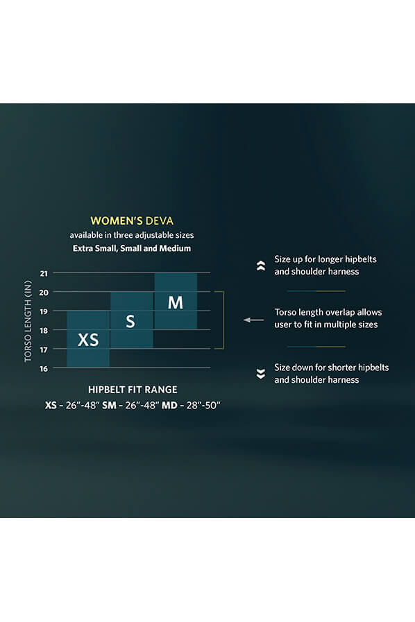 Gregory Deva 60 XS  Fog Grey Gregory Deva 60 XS  Fog Grey