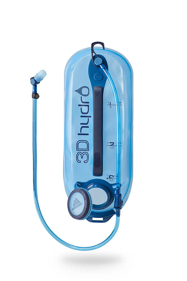 Gregory Hydration Accessory 3D Hydro Reservoir 3L  Optic Blue Gregory Hydration Accessory 3D Hydro Reservoir 3L  Optic Blue