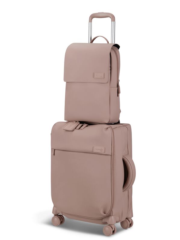 Lipault Lost In Berlin Square Backpack  Rose Quartz Lipault Lost In Berlin Square Backpack  Rose Quartz