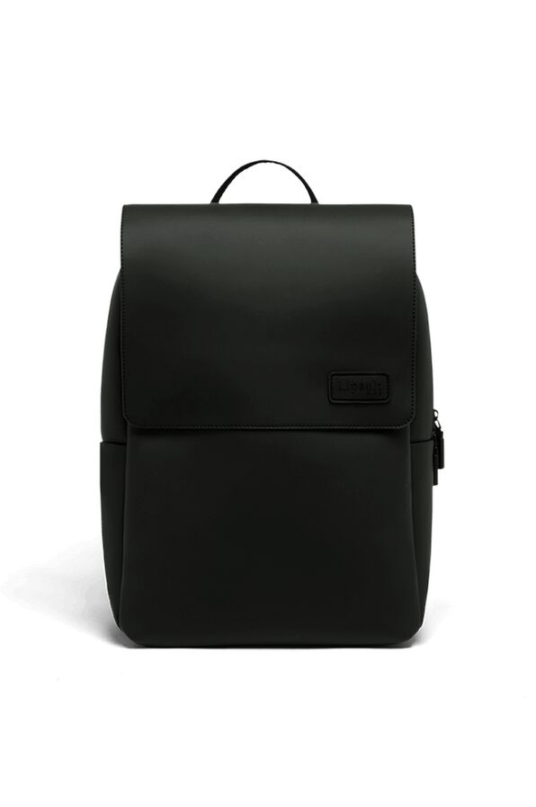 Lipault Lost In Berlin Square Backpack  Noir Lipault Lost In Berlin Square Backpack  Noir