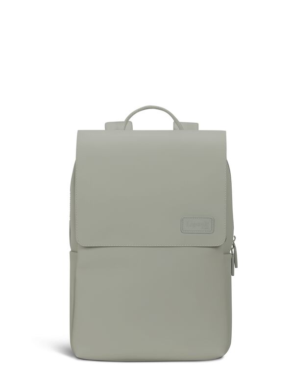 Lipault Lost In Berlin Square Backpack  Green Argile Lipault Lost In Berlin Square Backpack  Green Argile