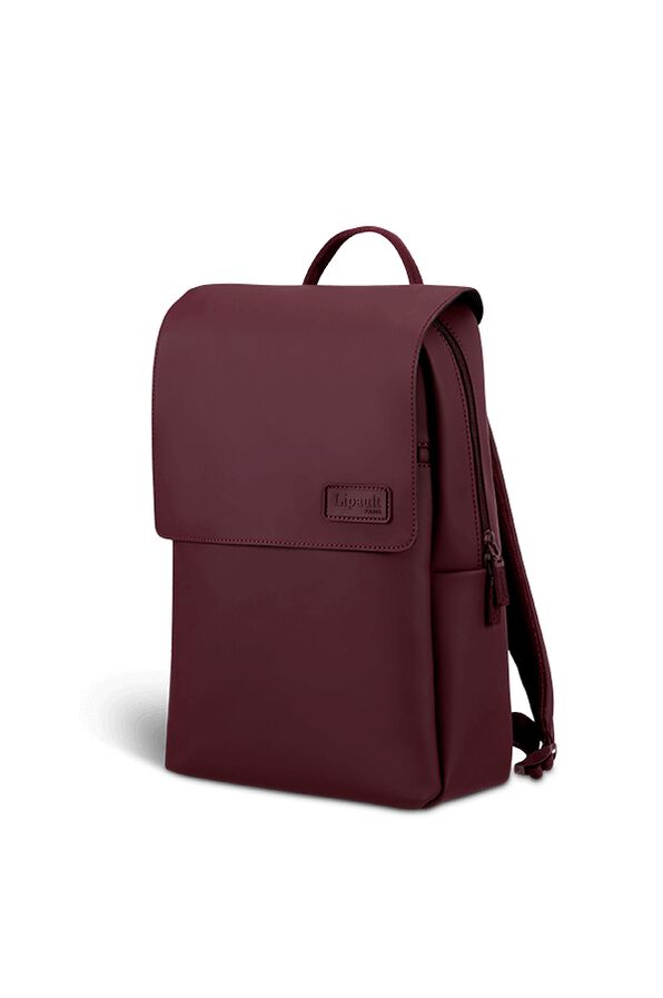 Lipault Lost In Berlin Square Backpack  Bordeaux Lipault Lost In Berlin Square Backpack  Bordeaux
