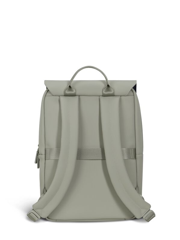 Lipault Lost In Berlin Square Backpack  Green Argile Lipault Lost In Berlin Square Backpack  Green Argile